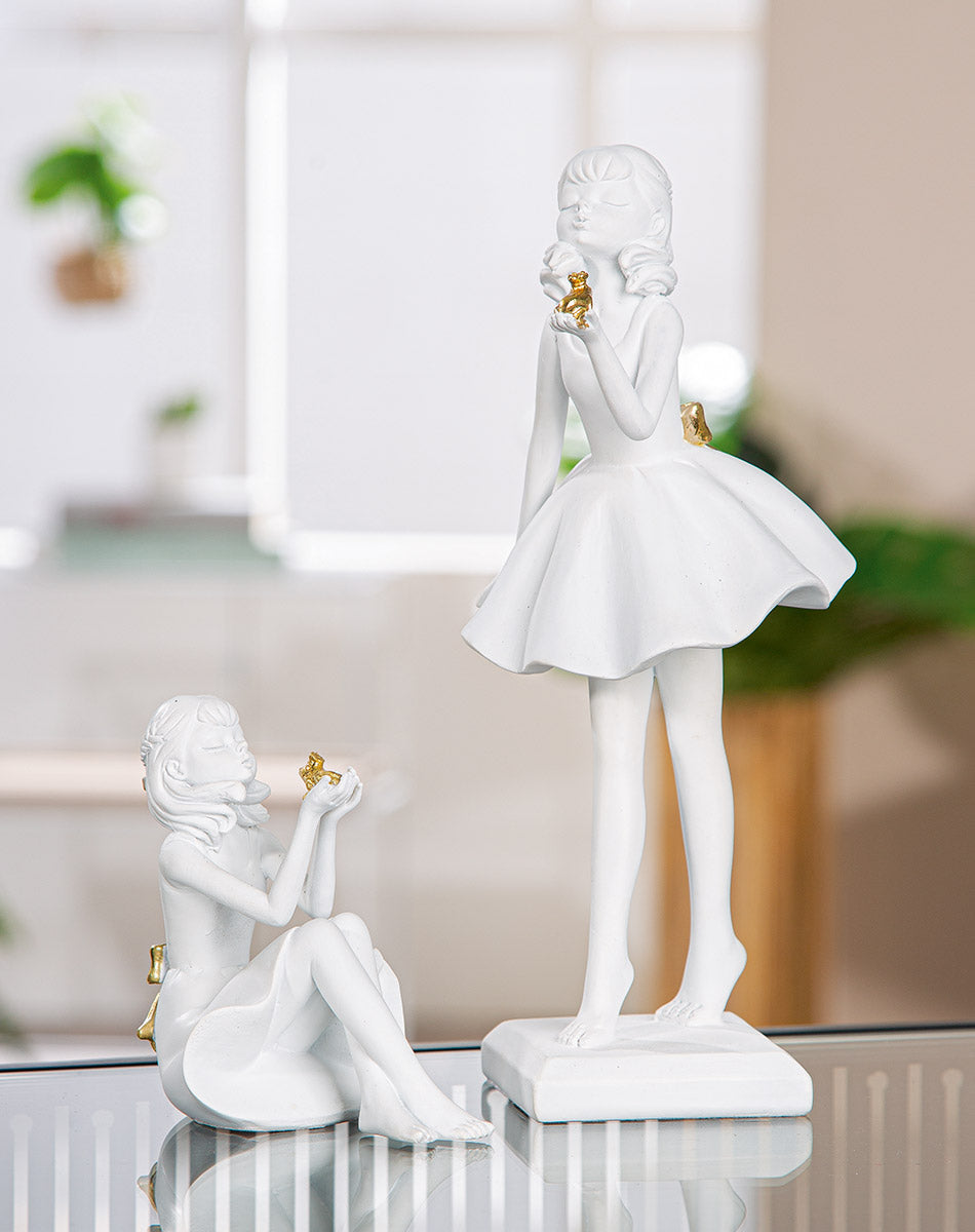 Figurine Fille "Crapaud"