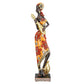 Africaine Musicienne Debout