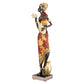 Africaine Musicienne Debout