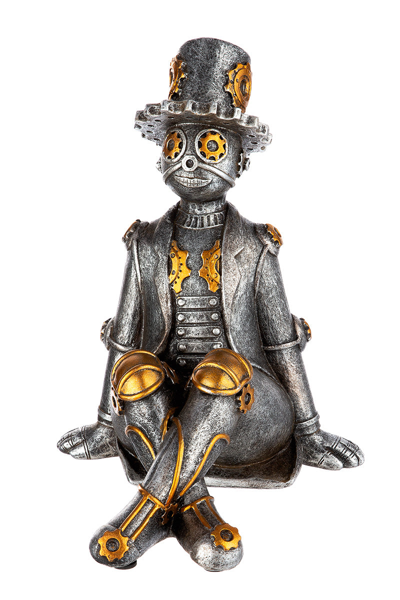 Hommes Assis Steampunk