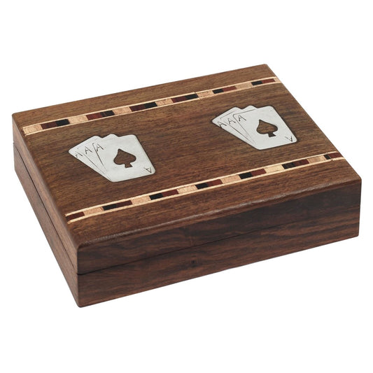 Coffret double jeux de cartes
