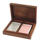 Coffret double jeux de cartes