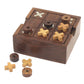 Coffret en bois Morpion/Solitaire