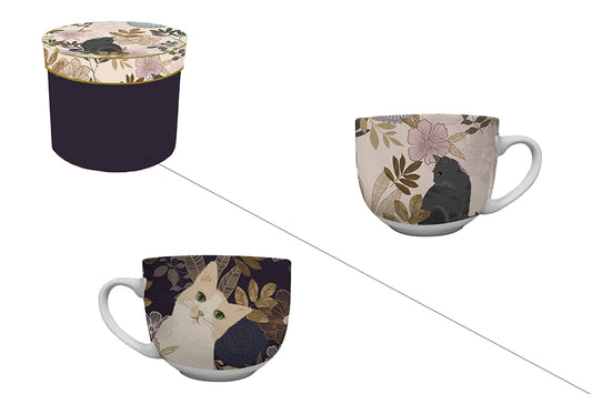 Tasse déjeuner 460ml Florabelle