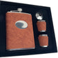 Coffret flasque simili cuir