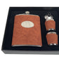 Coffret flasque simili cuir