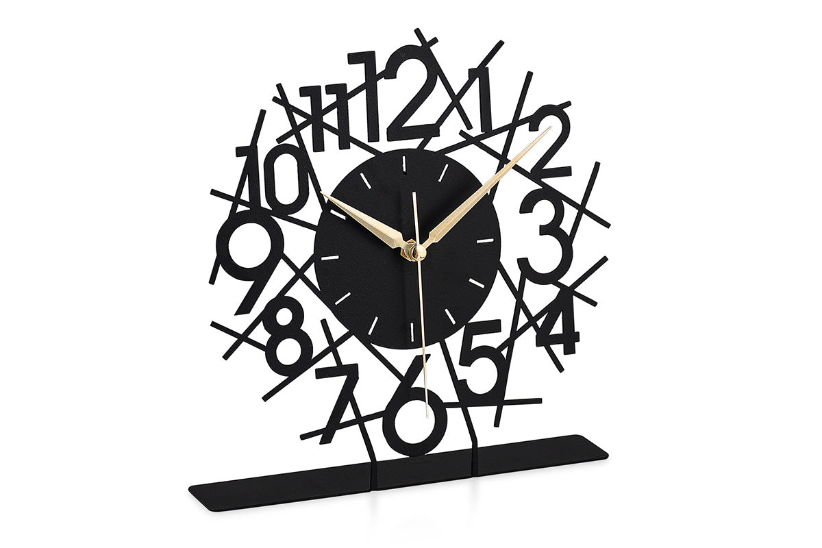 Horloge de table métal