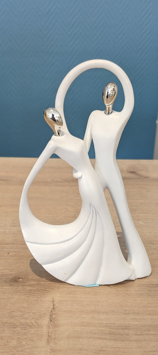 Couple blanc/argent GM