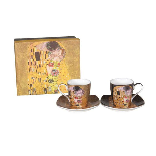COFFRET 2 TASSES A CAFE KLIMT 130 ML