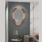 Miroir Bois Striés Boho