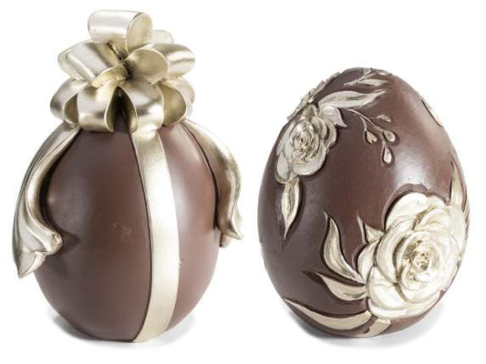 Oeufs de Pâques Effet Chocolat