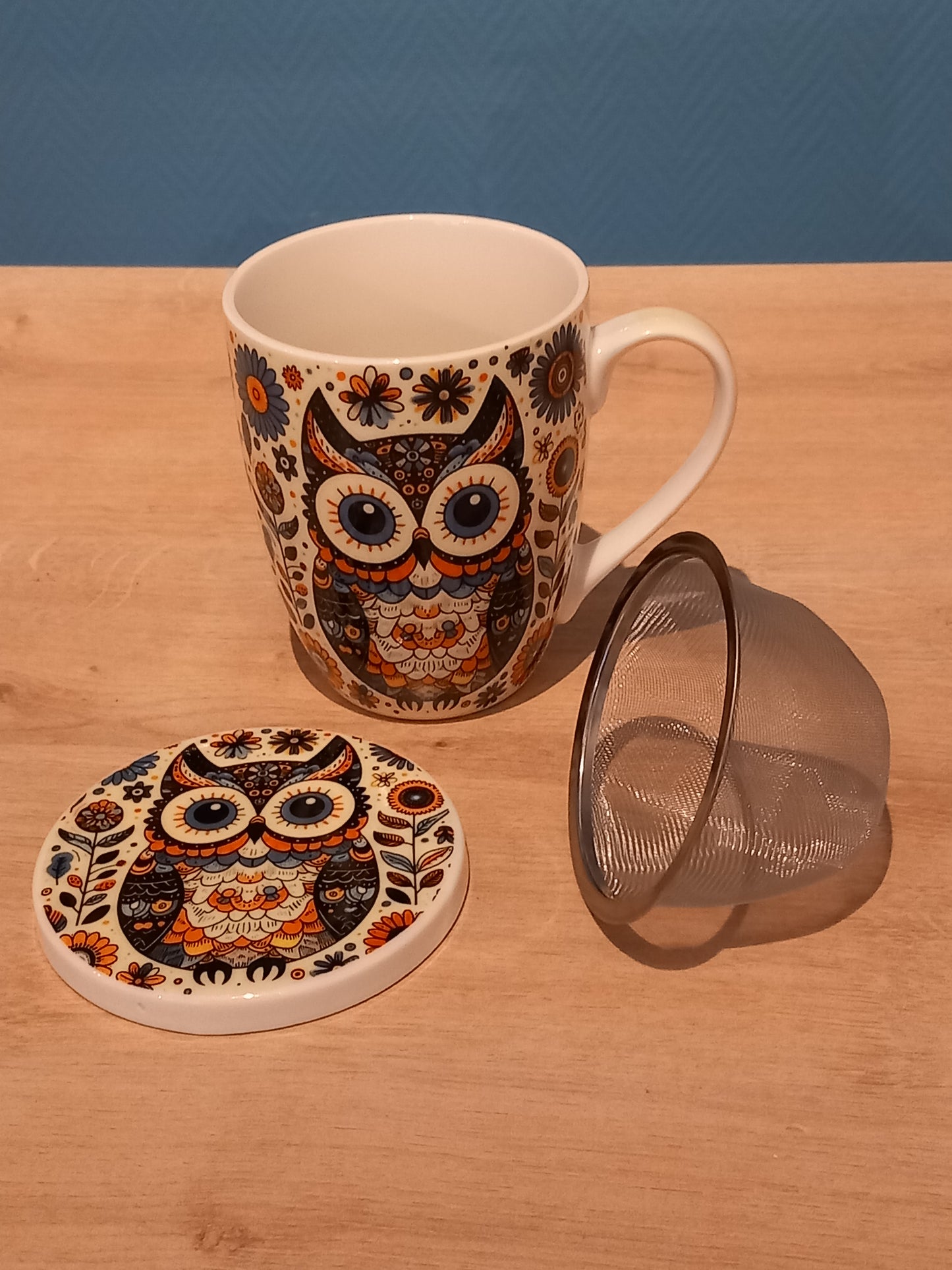 Tisanière Hibou