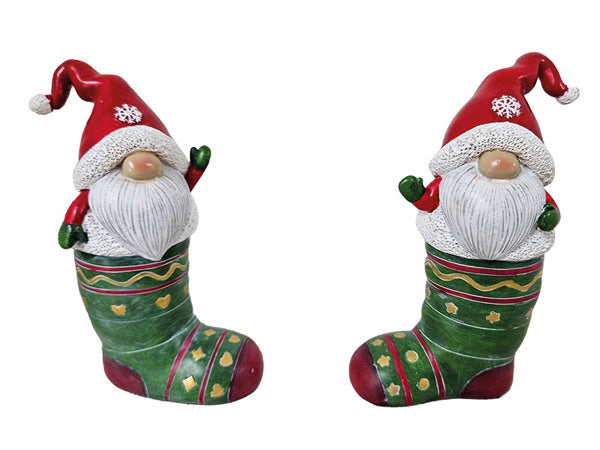 Père Noël dans botte