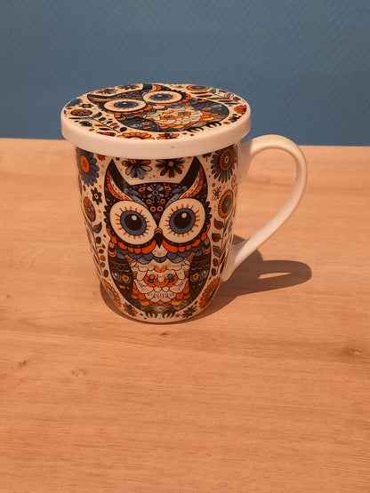 Tisanière Hibou
