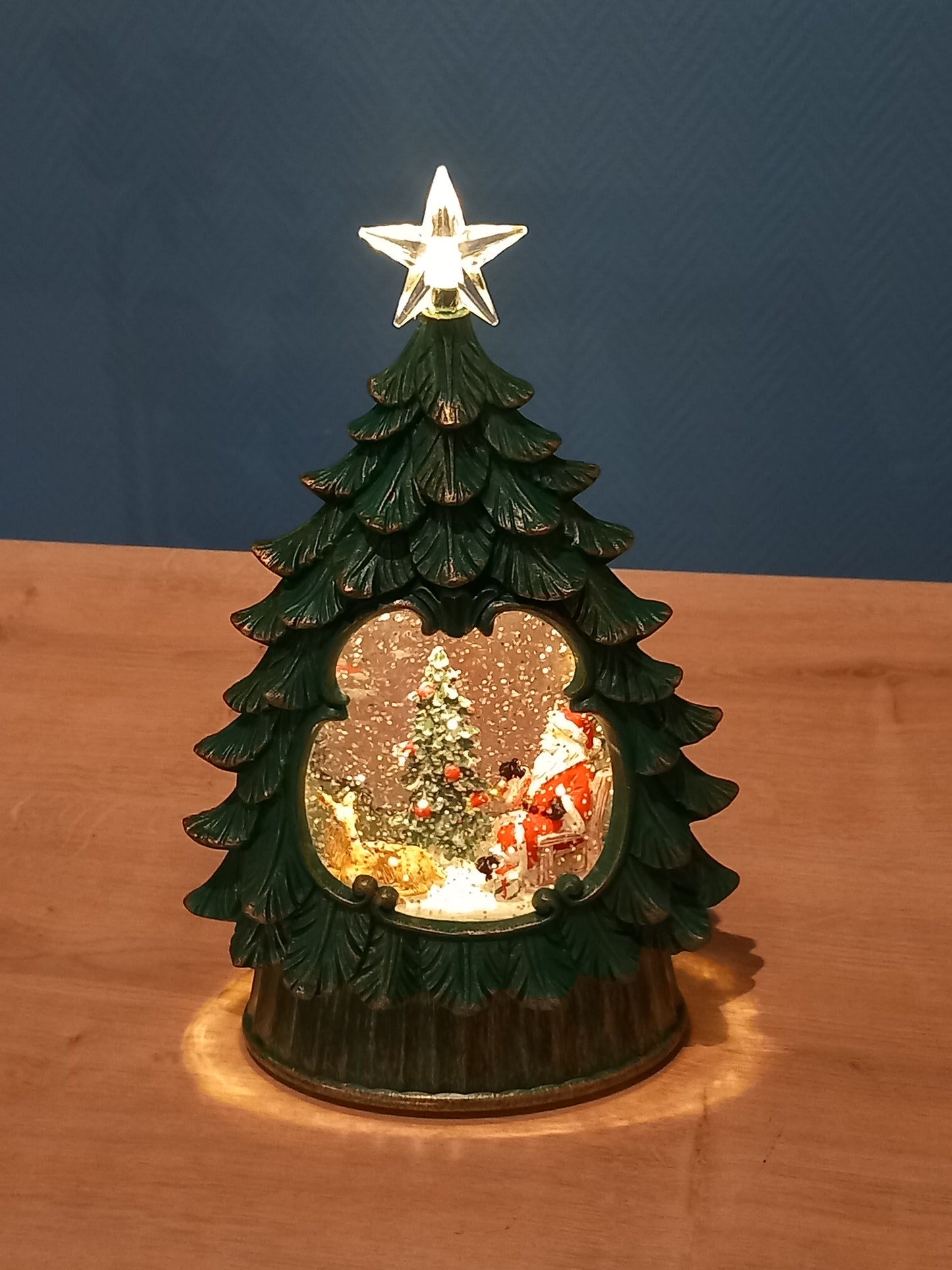 Sapin LED Boule à Neige