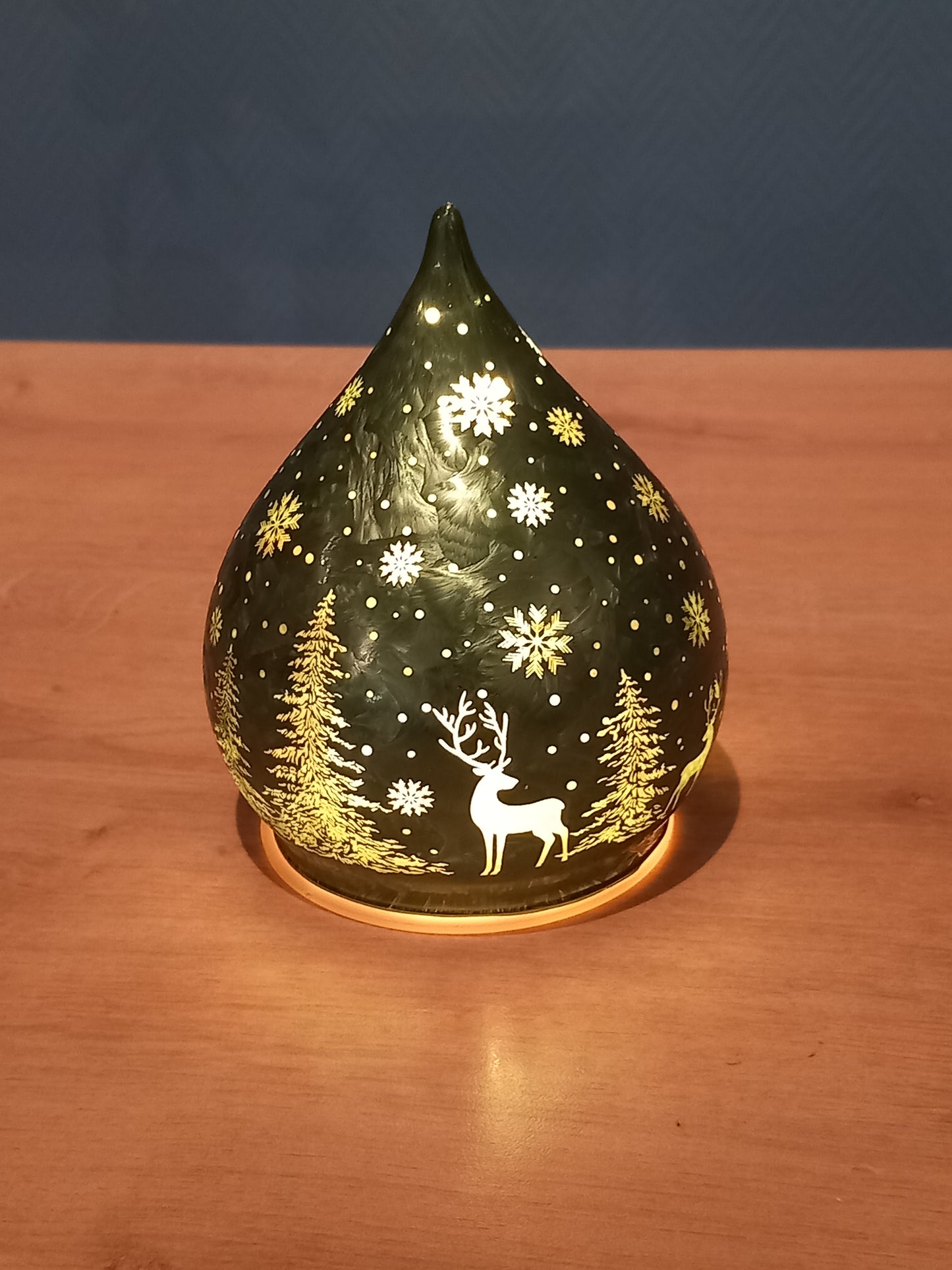 Goutte Lumineuse Verte