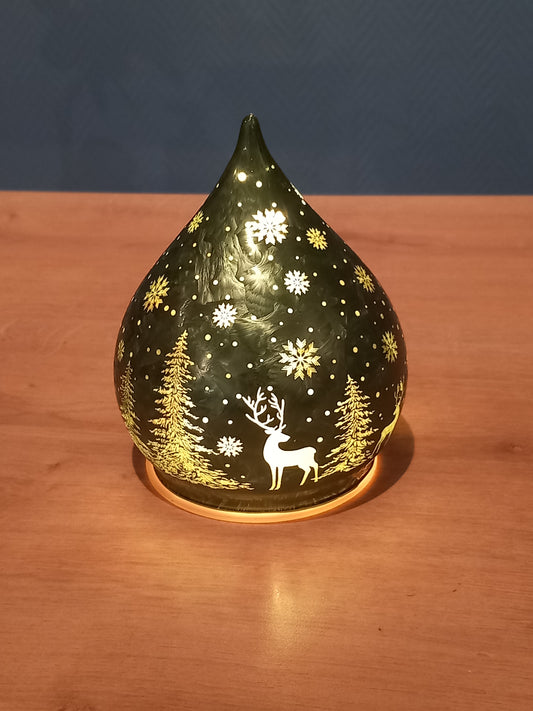 Goutte Lumineuse Verte