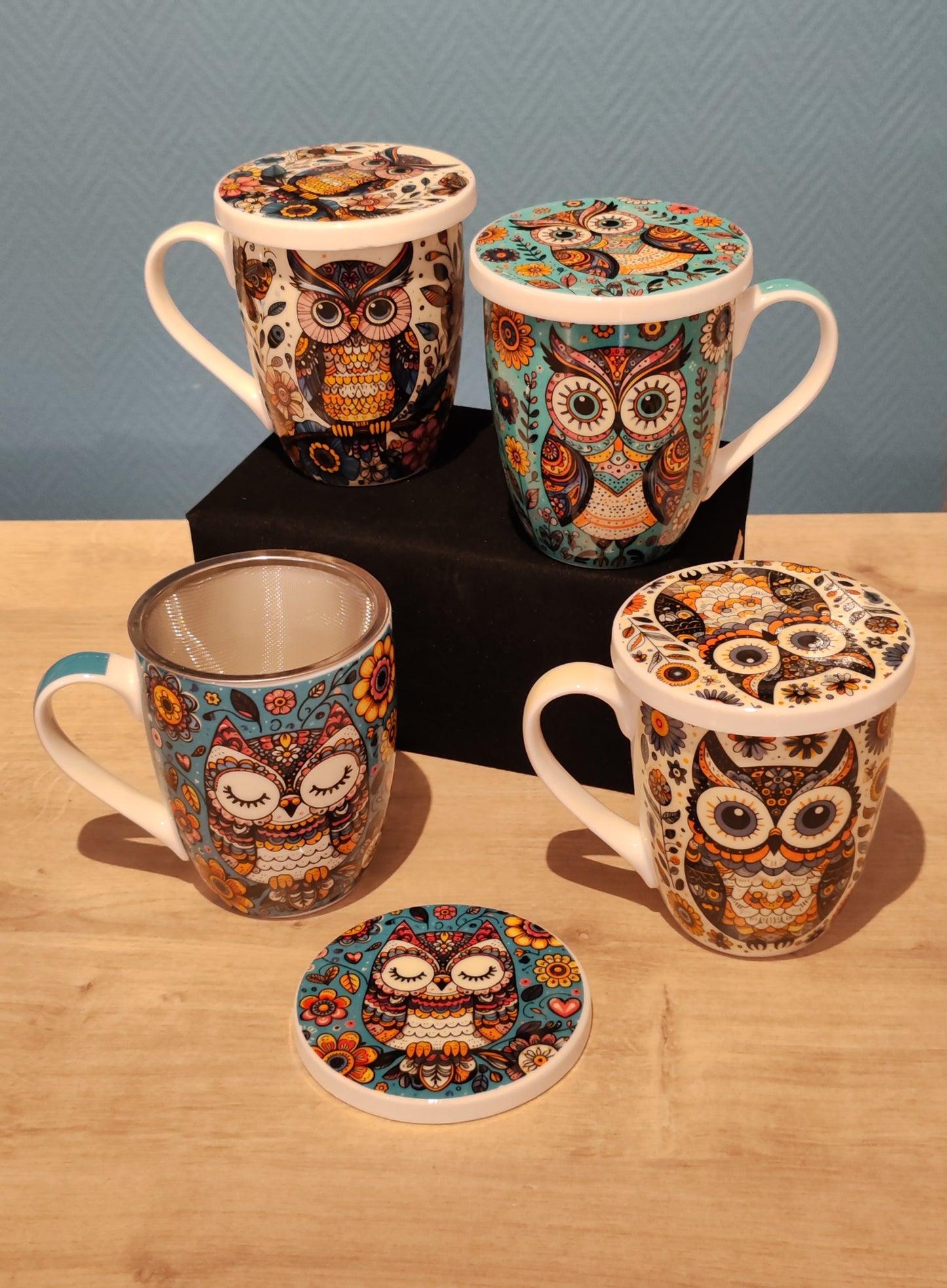 Tisanière Hibou
