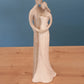 Statuettes Couple Gris/Blanc
