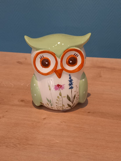 Hibou Décor Floral