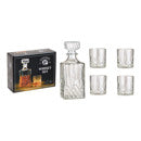 Ensemble de 4 verres à whisky + bouteille de 900 mL