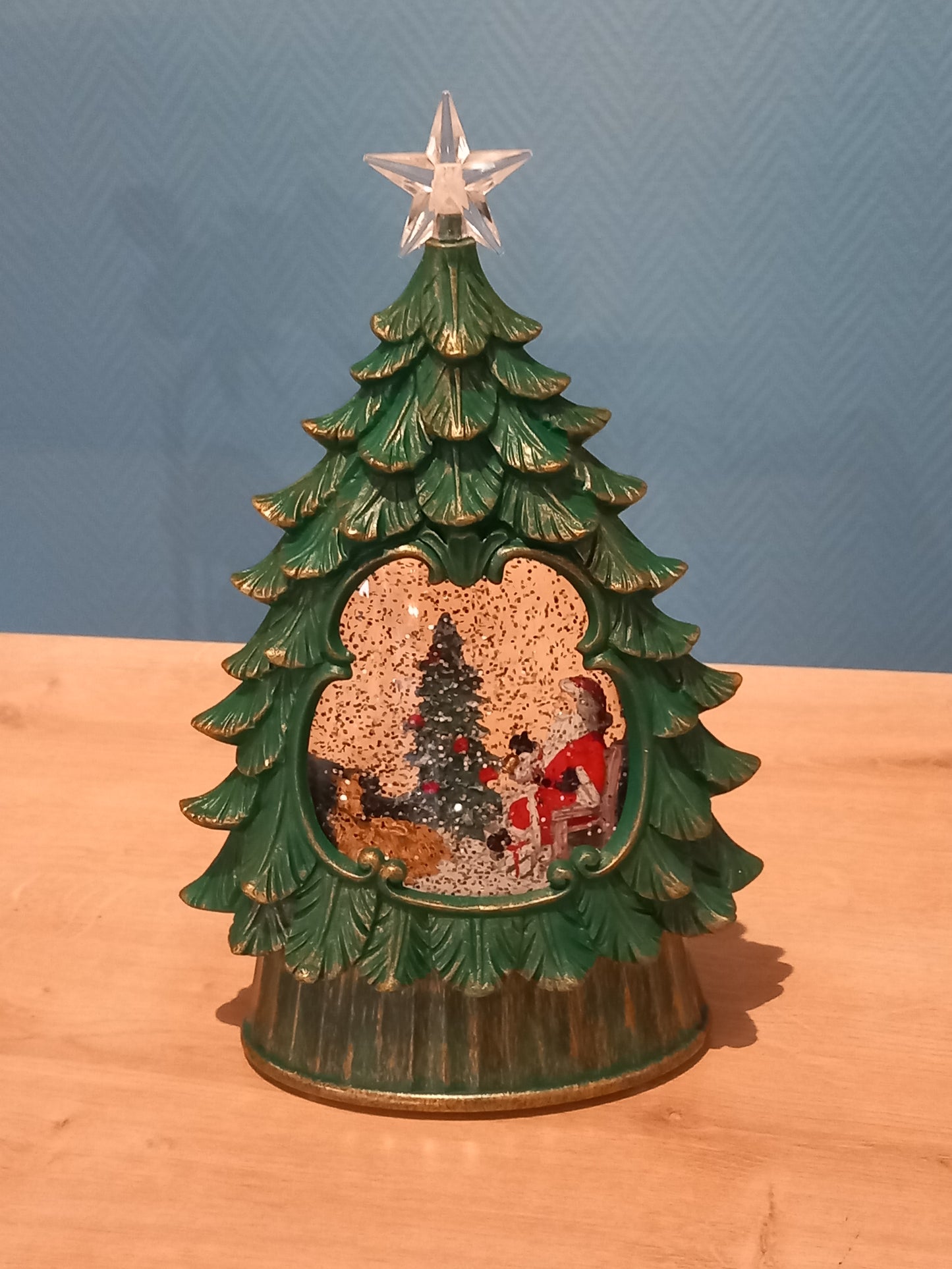 Sapin LED Boule à Neige