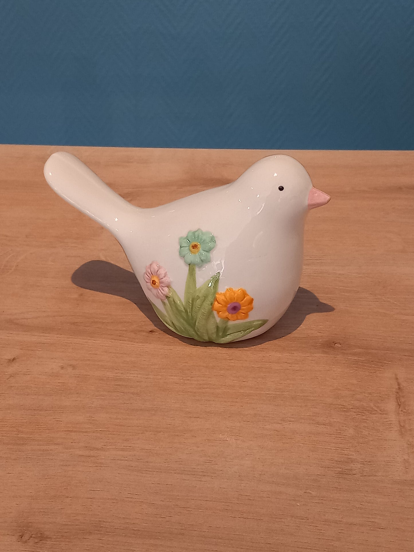 Oiseau Décor Floral