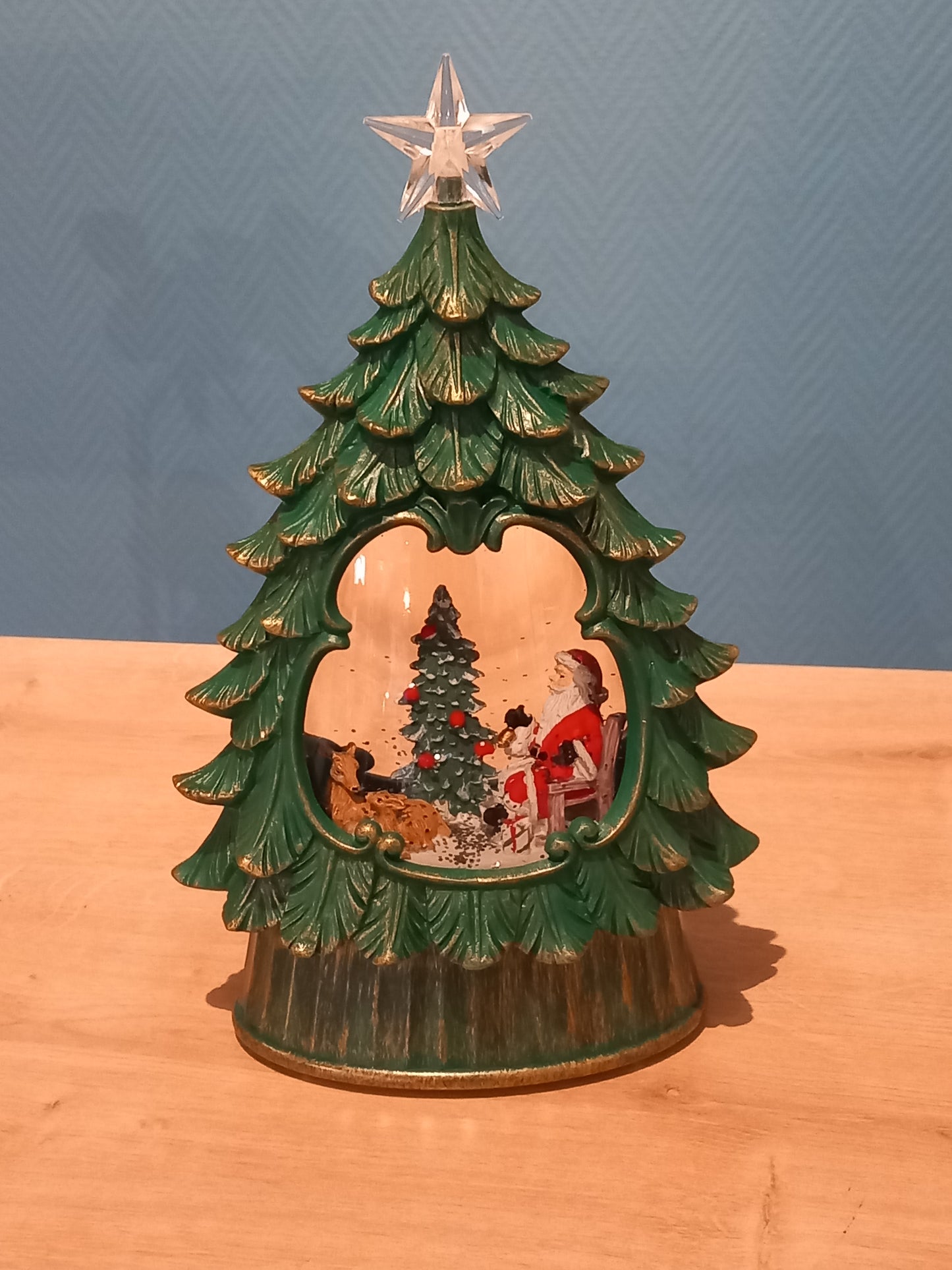 Sapin LED Boule à Neige