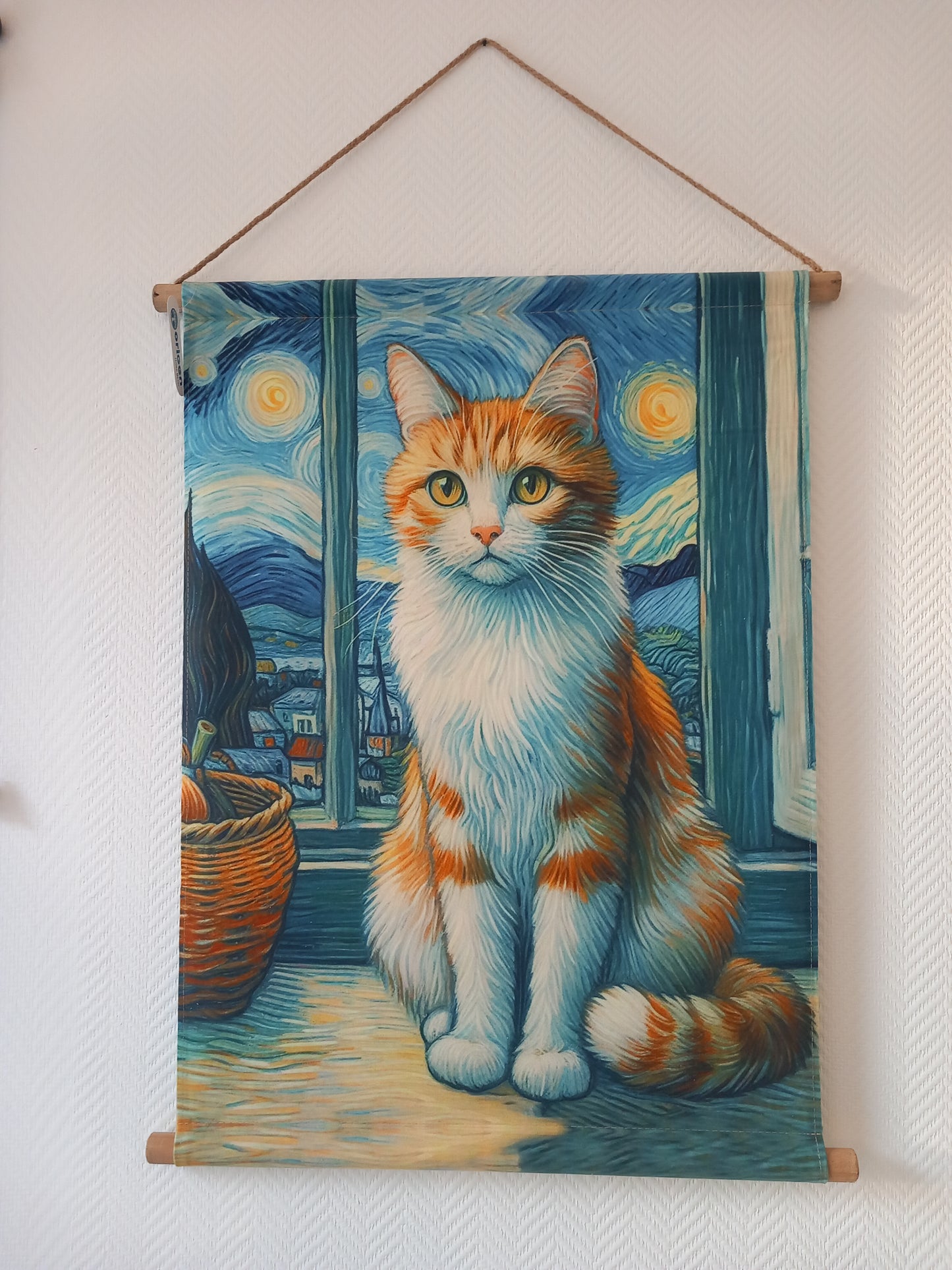 Toile Enroulable Chat