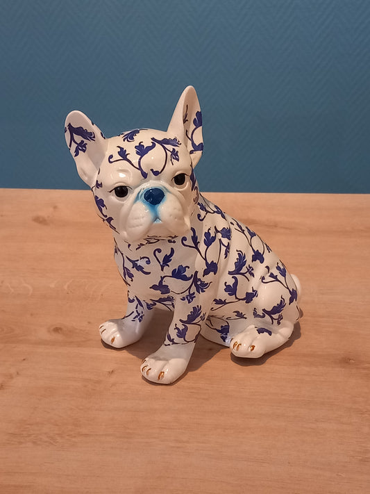 Bouledogue Blanc et Bleu