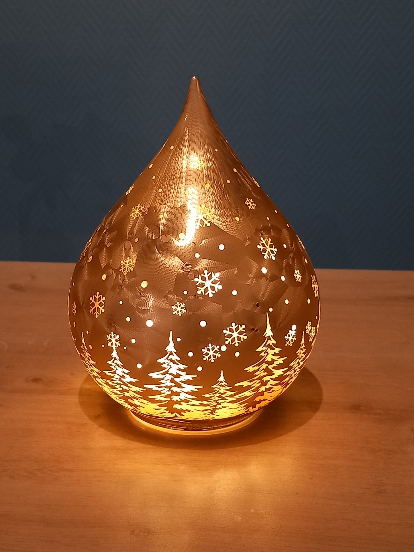 Goutte Lumineuse Doré