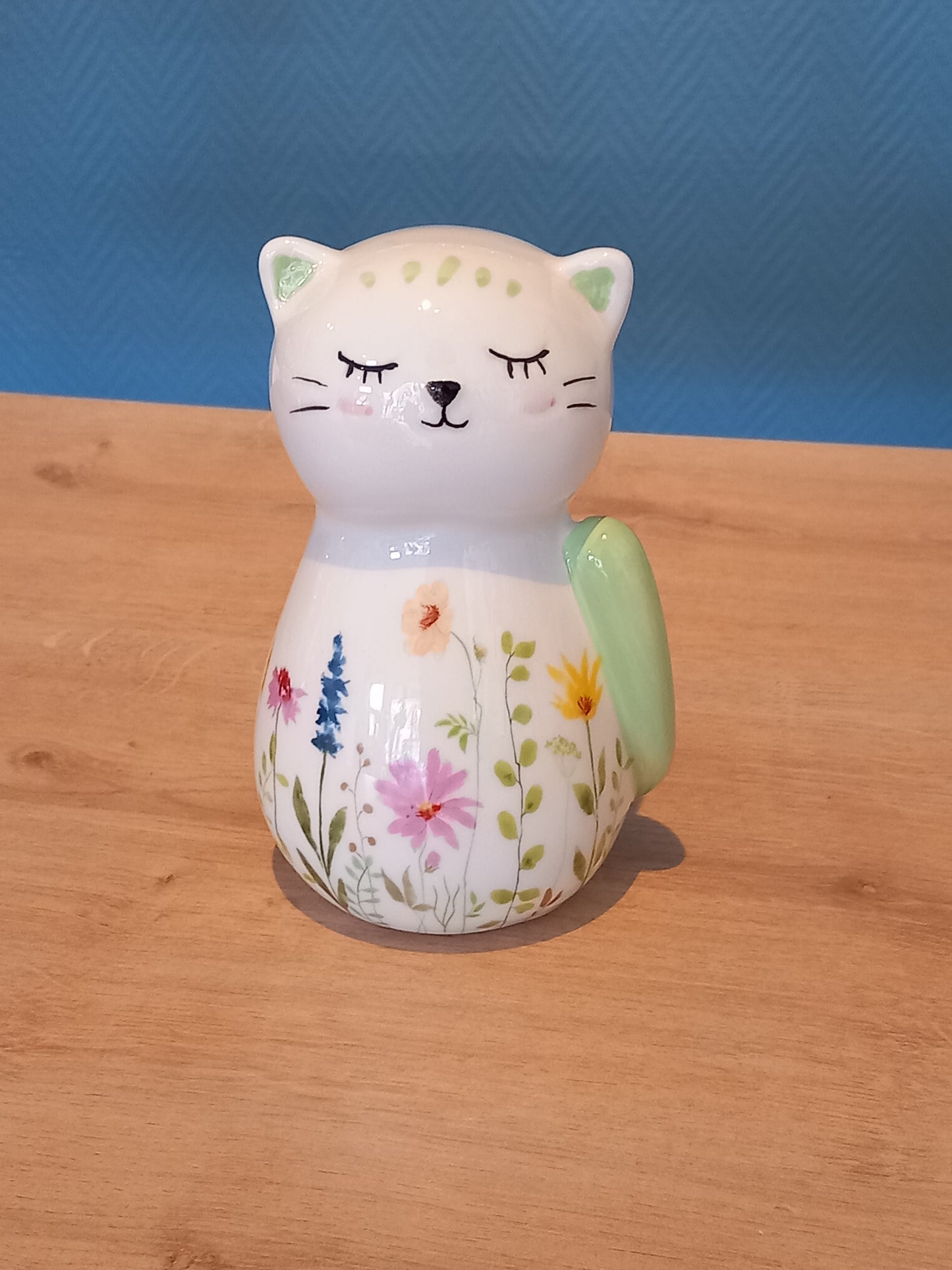 Chat Décor Floral