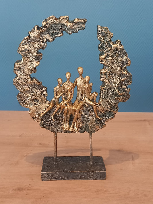 Sculpture Rond Famille