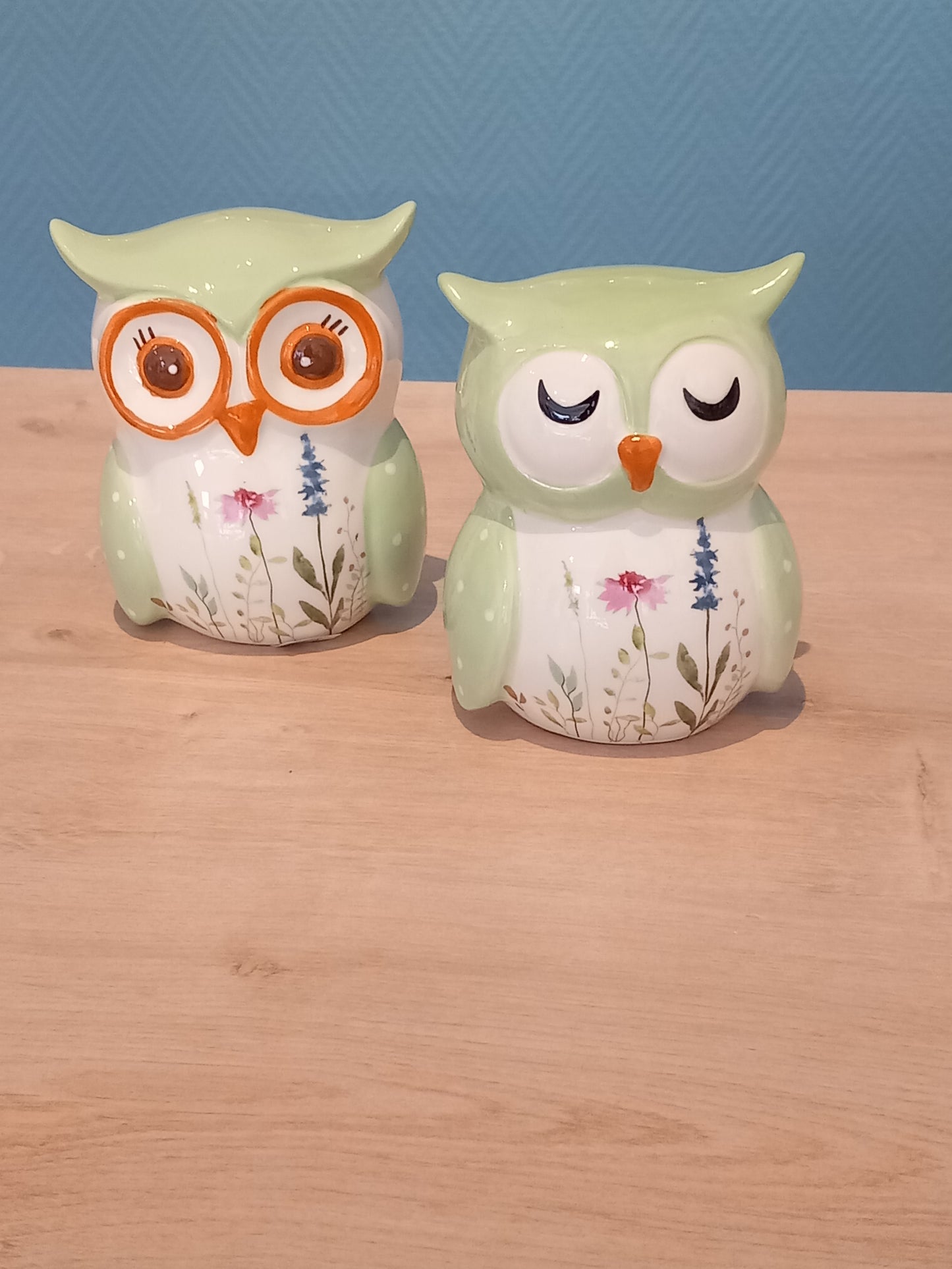 Hibou Décor Floral