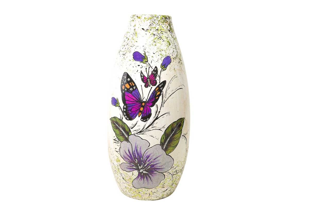 Vase papillon